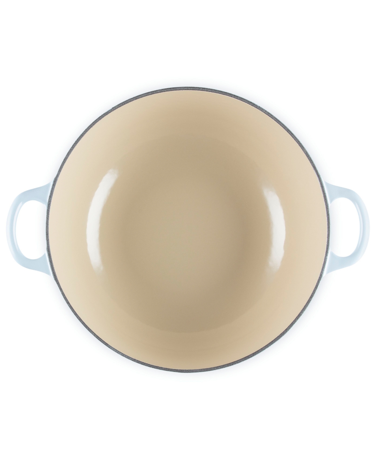 Le Creuset Holly Collection Enameled Cast Iron 4.5 Qt. Traditional Chef's Oven With Lid In Blue