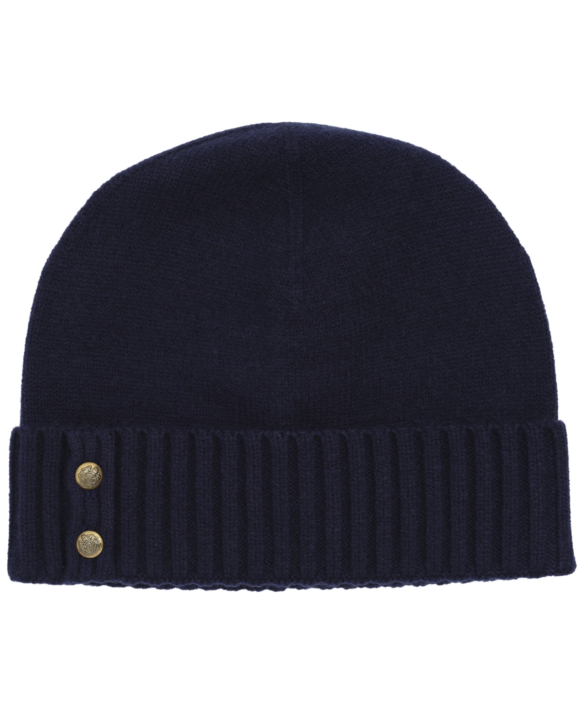 Ralph Lauren Crest Knit Beanie In Blue
