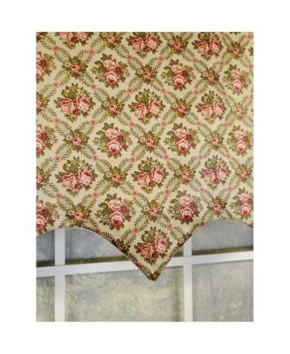 Florida Regal 3" Rod Pocket Lining Luxurious and Elegant Window Treatment Valance 50" x 17" Sage