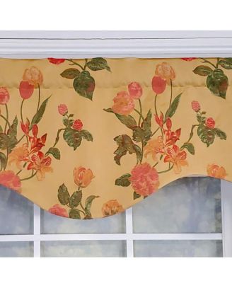 Luxurious Modern Design Classic Garland Regal Style Window Valance 50" x 17" Gold