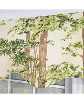 100% Cotton Canopy Regal  Fully lined Windows Rod Pocket Valance 50" x 17"  Ivory