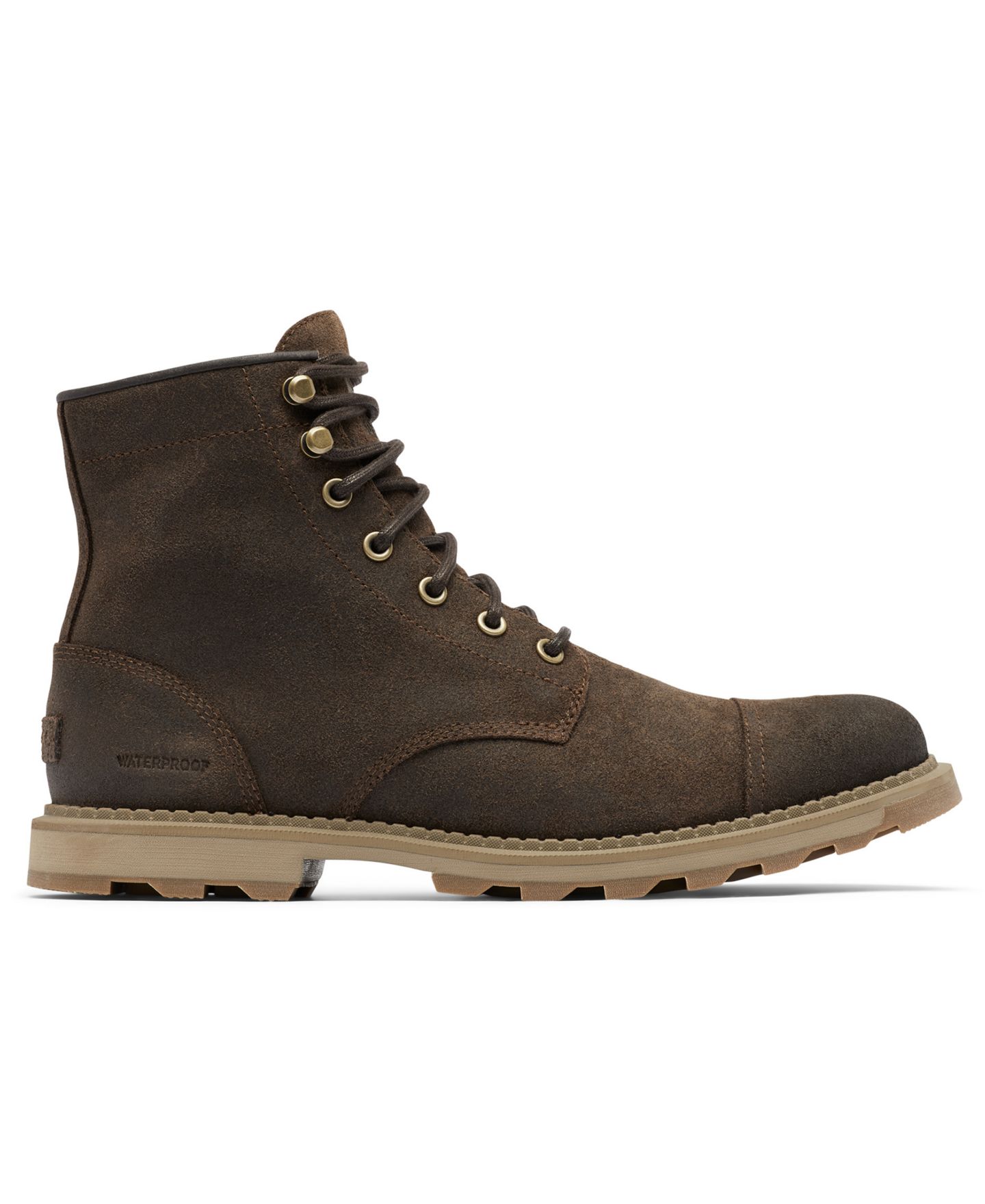 Мужские ботинки Sorel Madson II Chore Waterproof, цвет: Табачный коричневый — фото 2