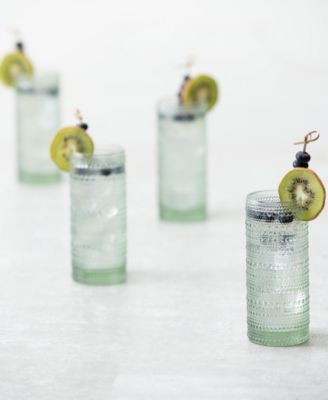 Jupiter Collins Highball Glasses, Set of 6