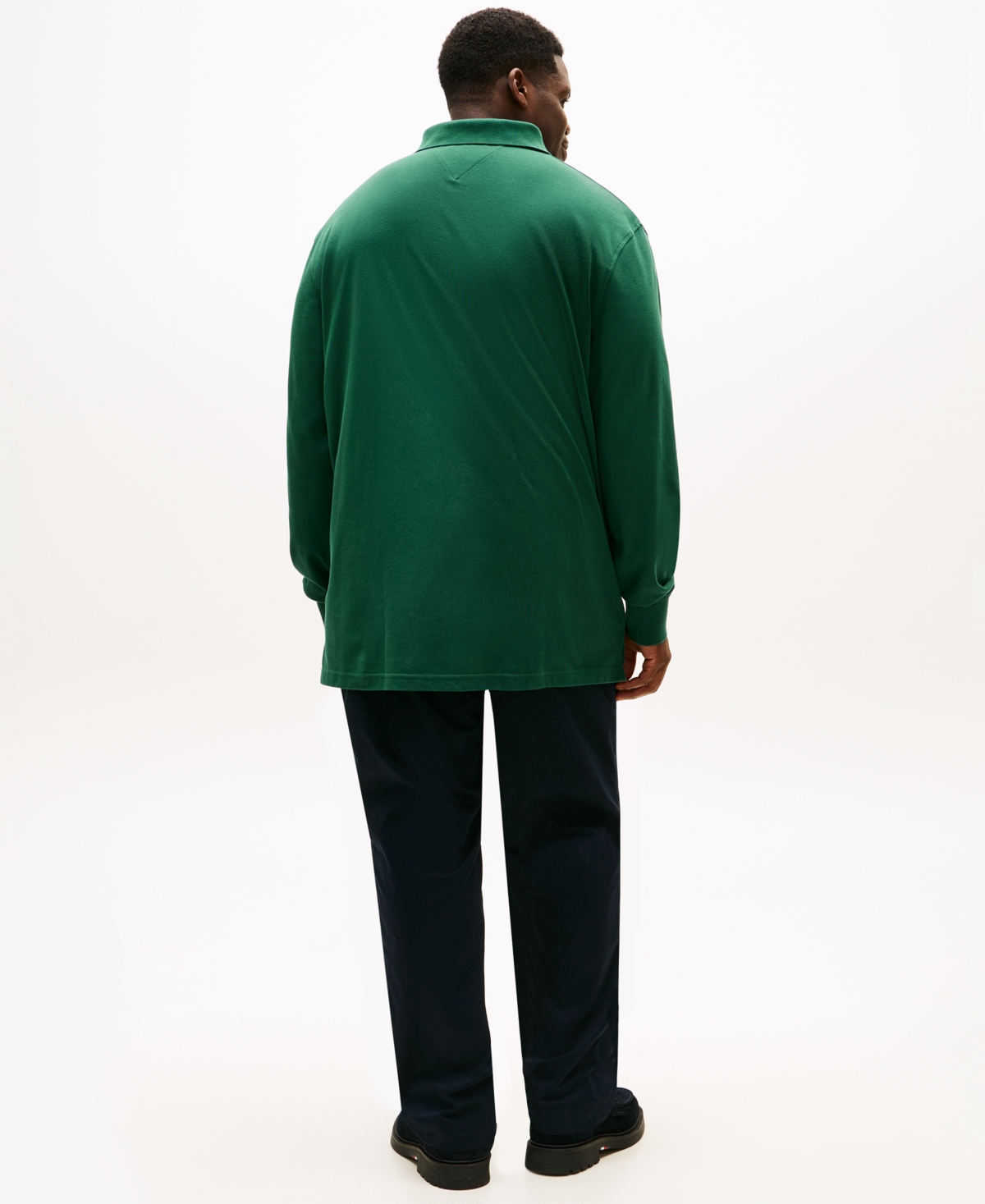 Tommy Hilfiger Men's Big & Tall 1985 Long Sleeve Polo Shirt