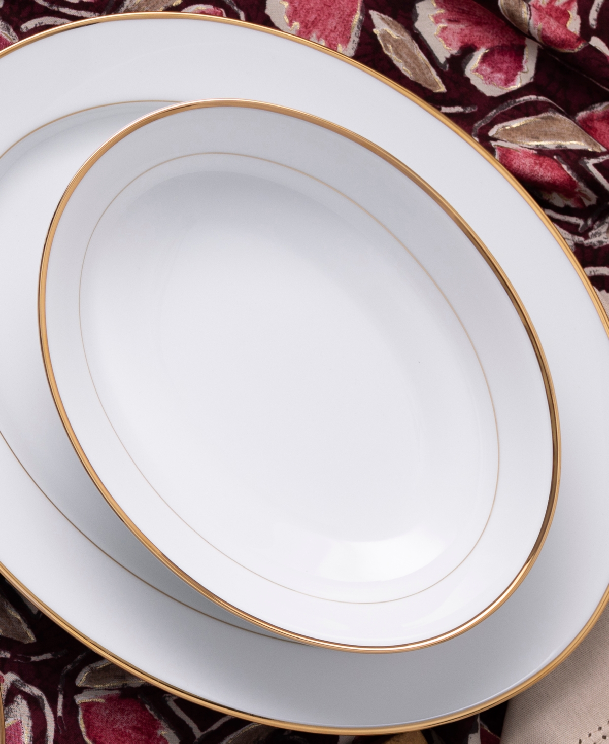 Noritake Heritage Oval Vegetable Bowl In White