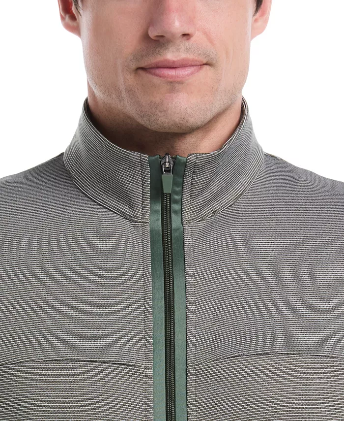 Men's Horizontal Fleece Full-Zip Sweatshirt - thumbnail 10