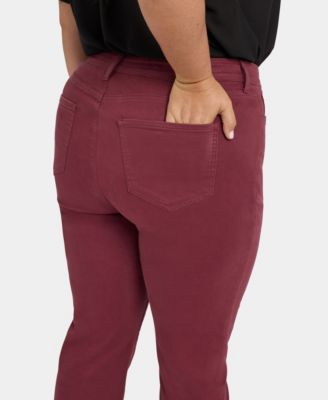 Plus Size High Rise Marilyn Straight Jeans