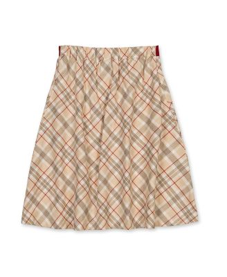 Big Girls Organic Pull-on Bow Sash Party Skirt