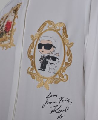 Women's Portrait Button Down Top