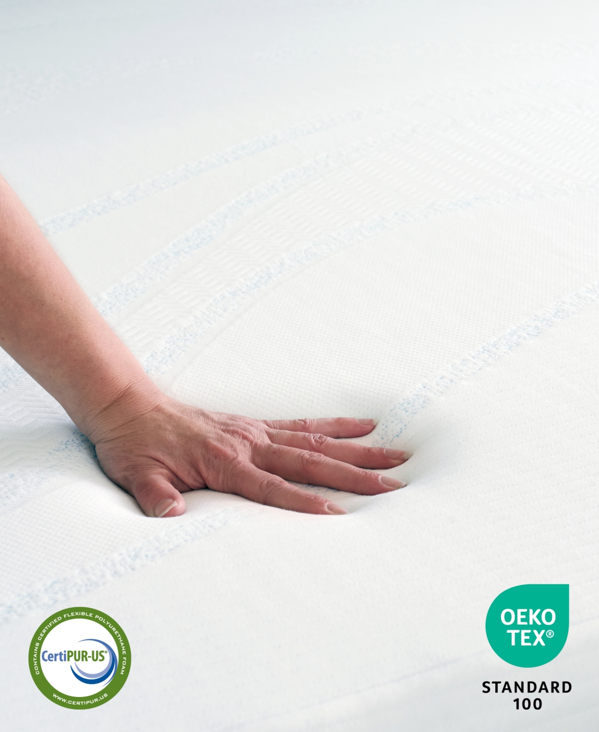 Snooze Triple Layer Gel Memory Foam 10" Plush Comfort Mattress, King