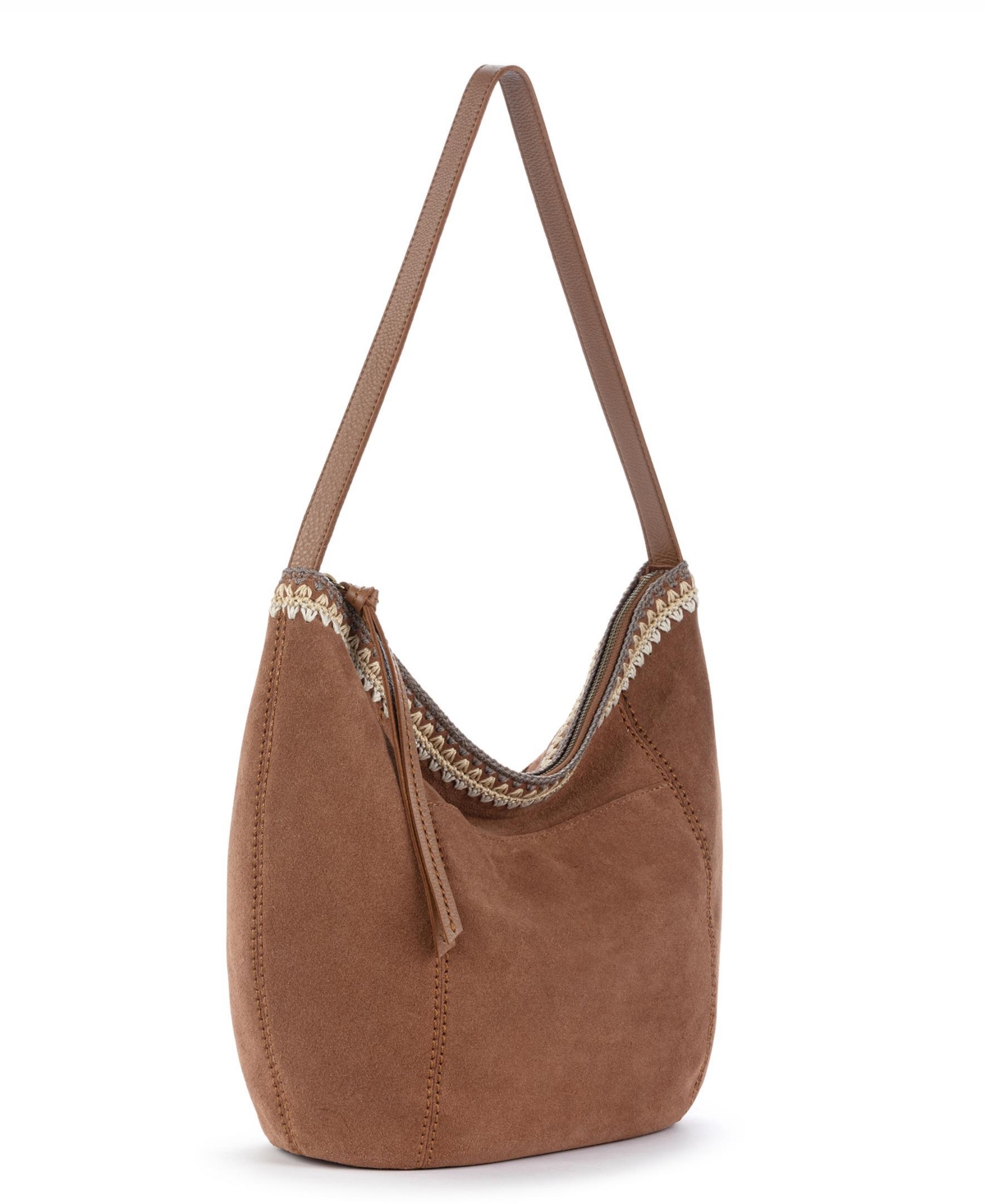 The Sak Women's Sequoia Leather Medium Hobo Bag In Brown