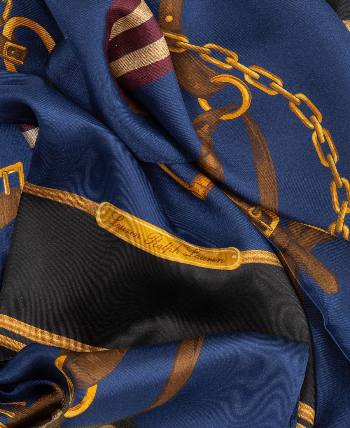 Lauren Ralph Lauren Ribbon Belt Oblong Scarf