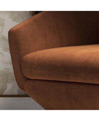 The Twist - Elise Rust Swivel Chair