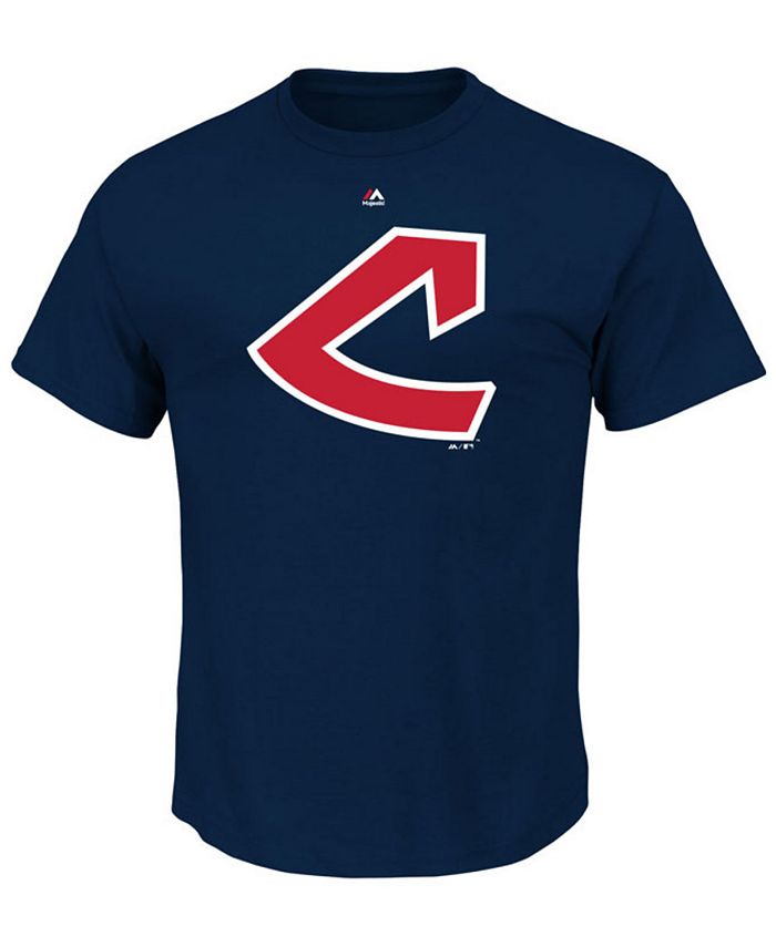 Men's Cleveland Indians Jose Ramirez Majestic White Cool Base Home Player Jersey