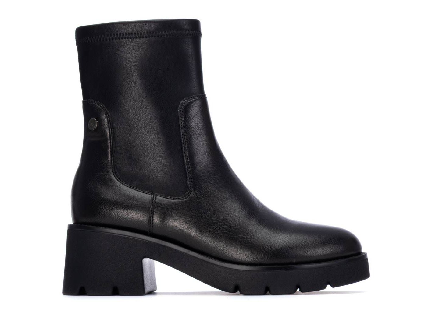 Женские ботинки XTI Stretchy Chelsea Booties, цвет: Чёрный — фото 5