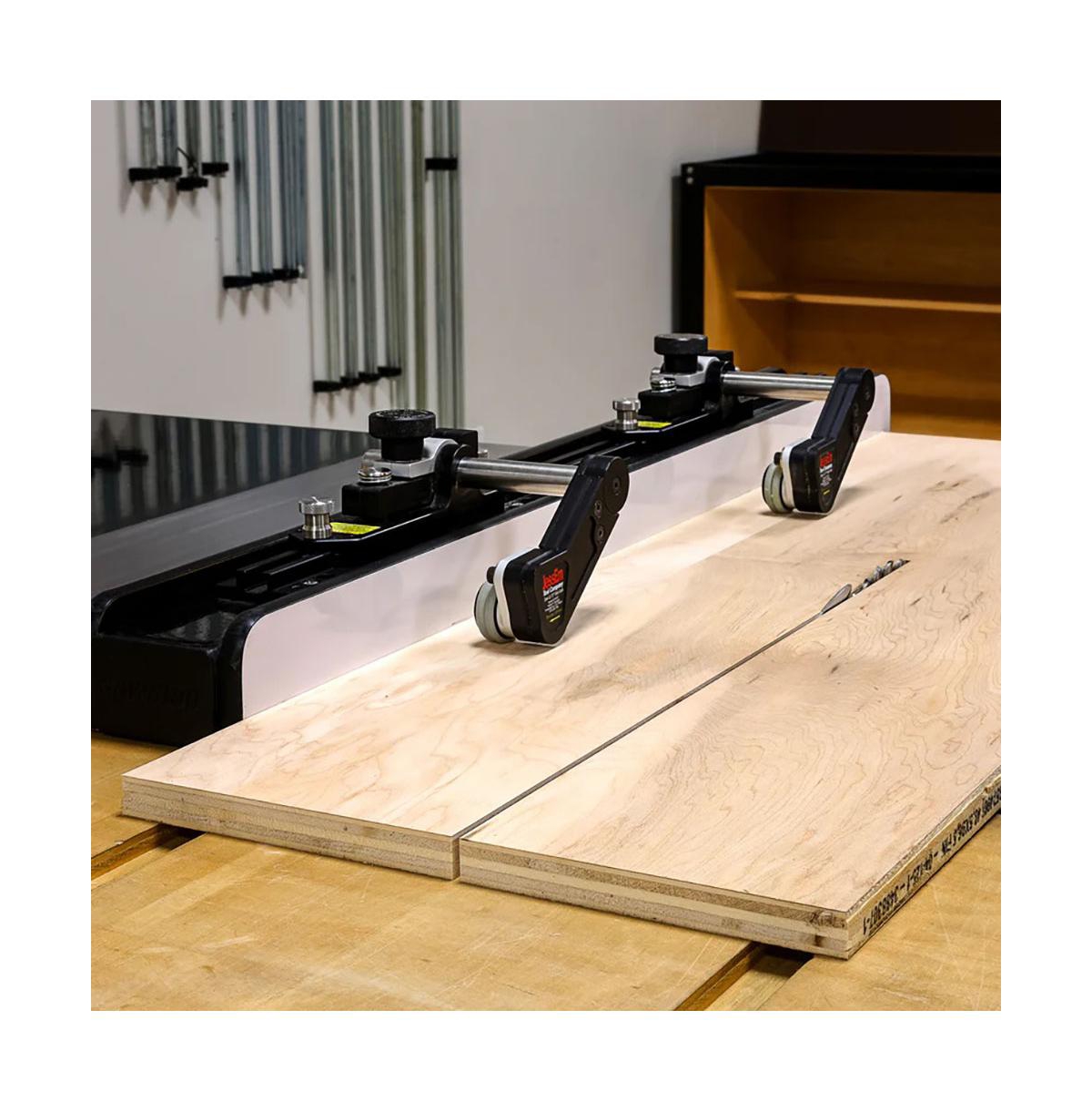 JessEm 04301 Clear-Cut Ts Stock Guides – Precision Table Saw Stock Control with Roller Bearings for Safer, Cleaner, and Accurate Cuts