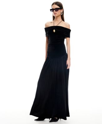 Women's Field of Dreams Off-The-Shoulder Ball Gown