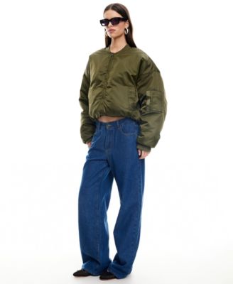 Women's Essential Zippered Bomber Jacket