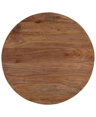 Standard Wood Honey Brown Black Coffee Table