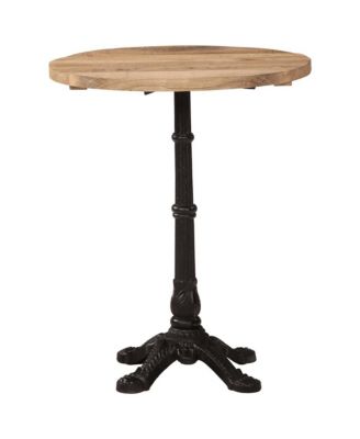 Bistro Table  23.6"x29.9" Rough Mango Wood