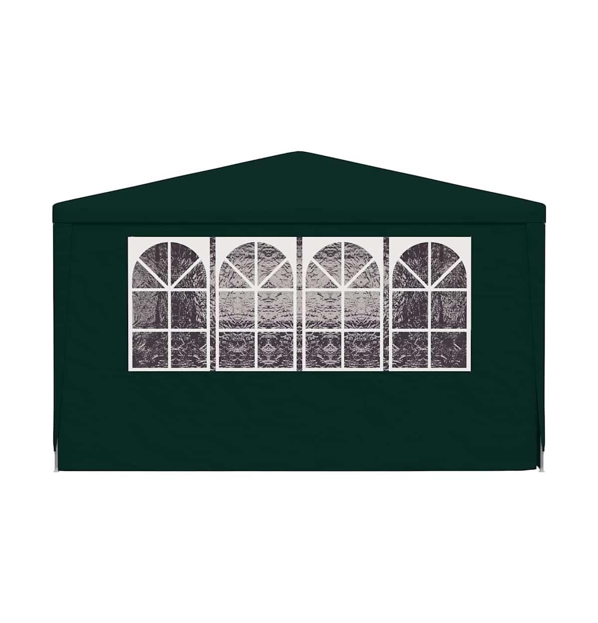 Professional Party Tent with Side Walls 13.1'x29.5' Green 0.3 oz/ft²