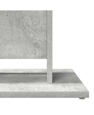 Bistro Table Concrete grey Engineered Wood Medium Durable