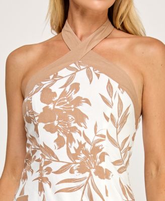 Juniors' Halter Shift Dress