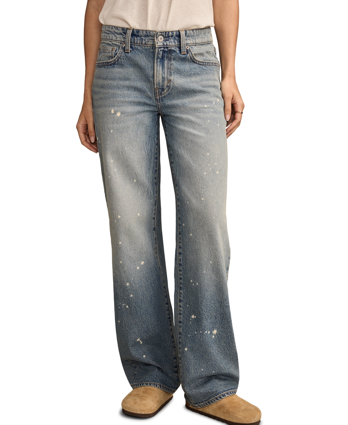 Lucky Brand Women's Legend Low Rise Baggy Jeans In Blue