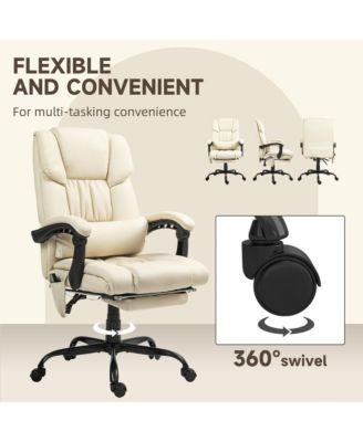 Massage Office Chair, Office Chair with 6 Vibration Points,