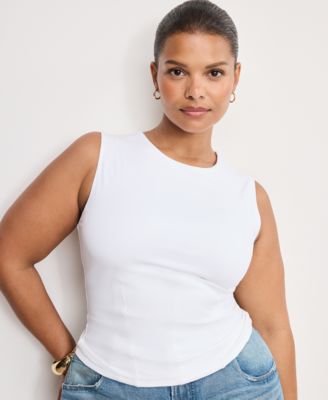 Women's Weightless Corset Tank Top, Regular & Plus Size