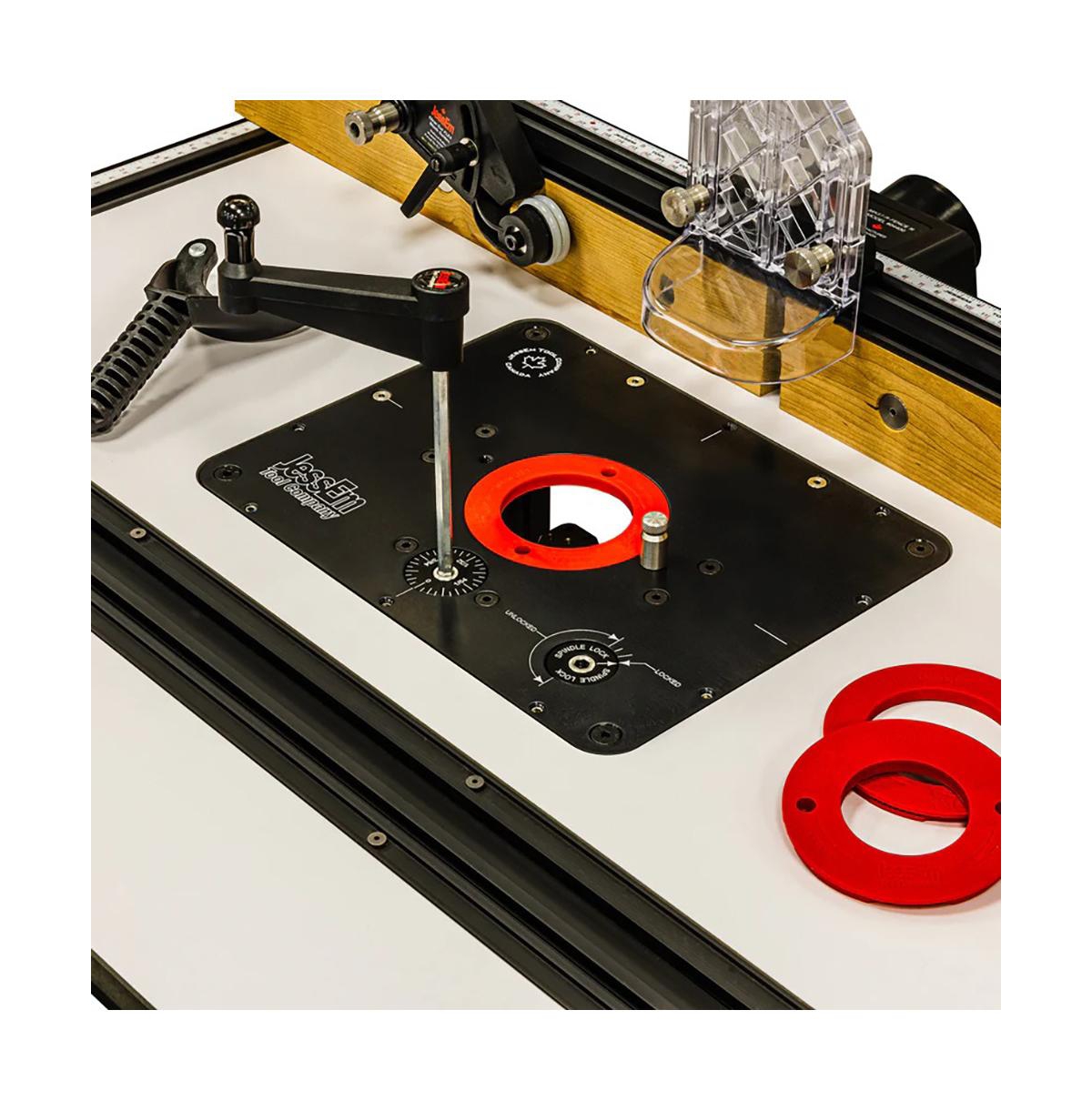 JessEm 02121 Mast-r-Lift Ii Router Lift – 8-1/4" x 11-3/4" Precision Router Table Lift