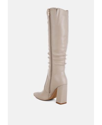 Womens Yanir Slouchy Shaft Knee-High Boots