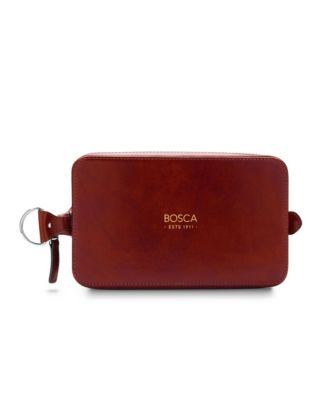 Old Leather 10" Zipper Utility Kit