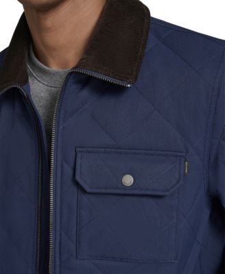 Men's Diamond Quilted Jacket