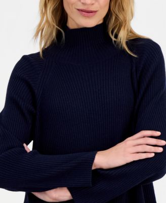 Women's Merino Wool Turtleneck Sweater
