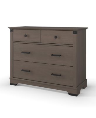 Redmond 42-Inch Wide Rustic 3-Drawer Dresser