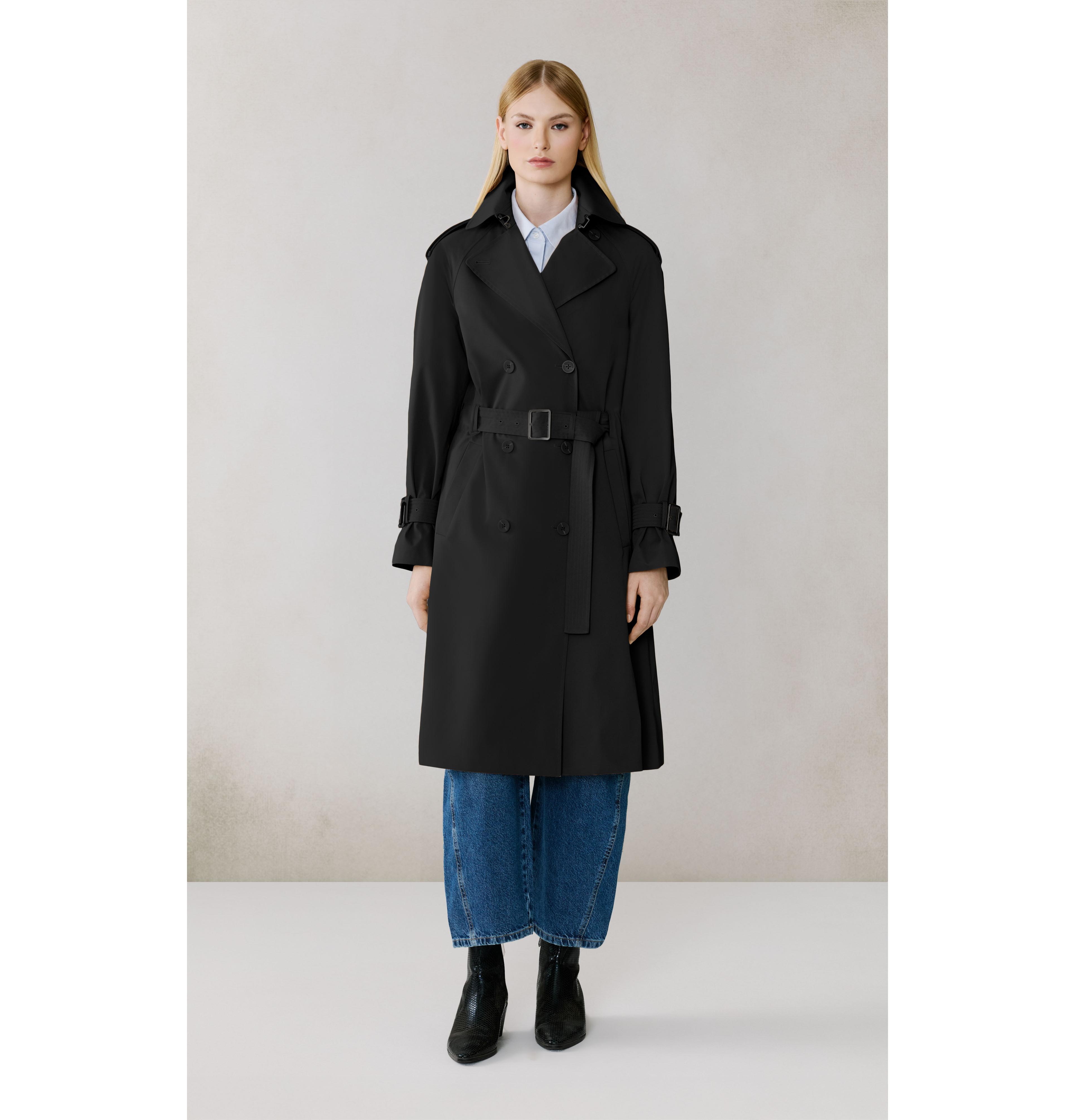 Soia & Kyo Women's Becky-l Long Trench Coat