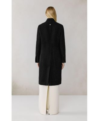 Womens Diane Boucle Midi Coat