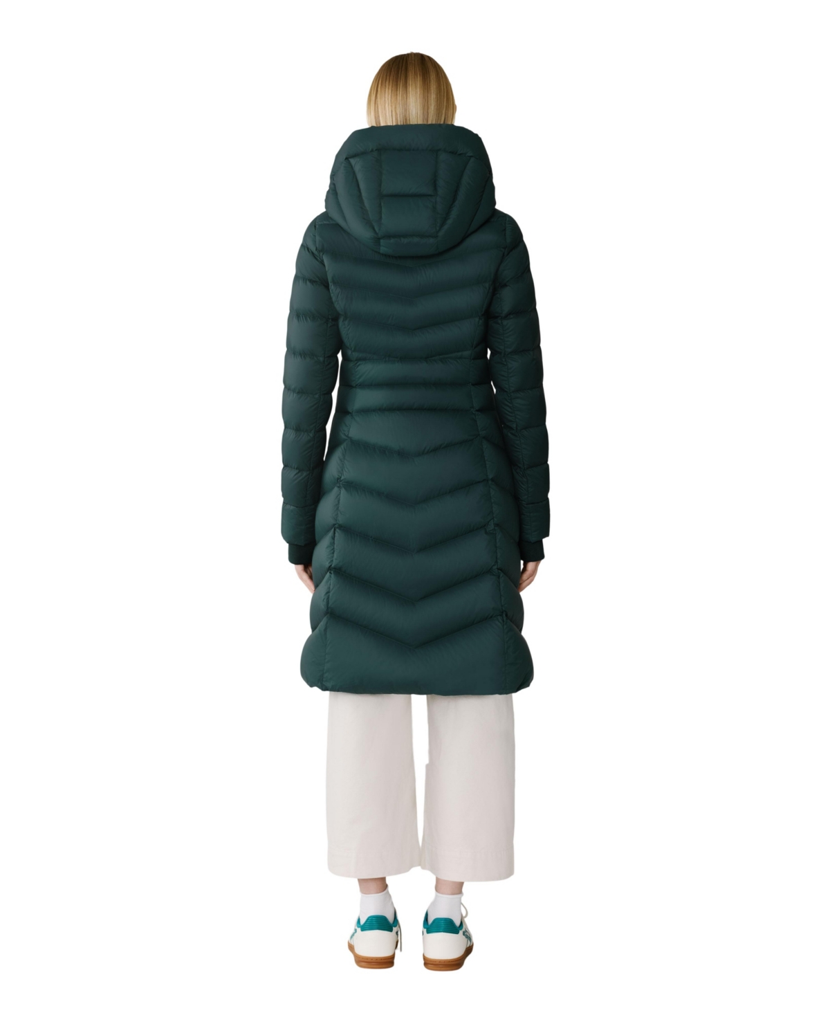 Soia & Kyo Women's Lita-u Midi Down Coat