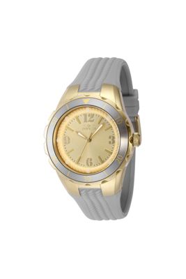 Women's 48850 Angel Quartz 3 Hand Gold Dial Watch