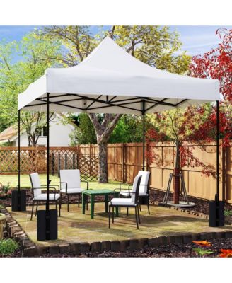 10' x 10' Pop up Canopy Replacement Top with Weight Bags, Multi