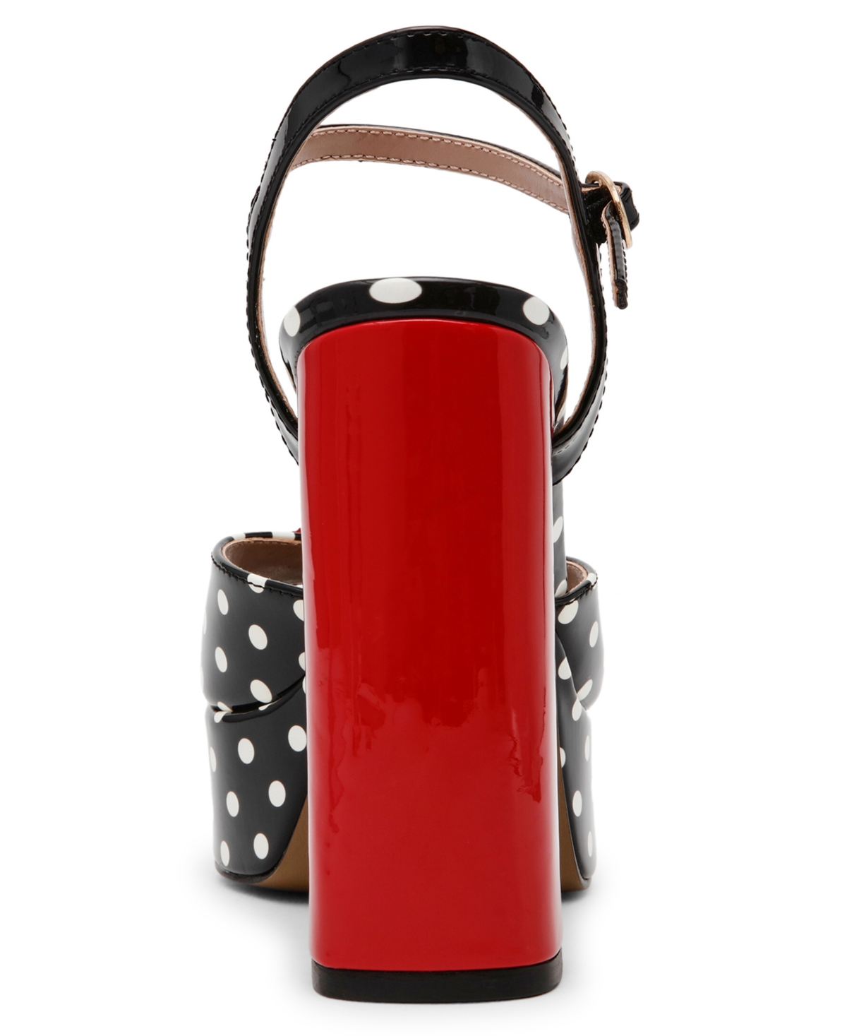 Betsey Johnson Women's Allyson Lips Platform Dress Sandals In Black