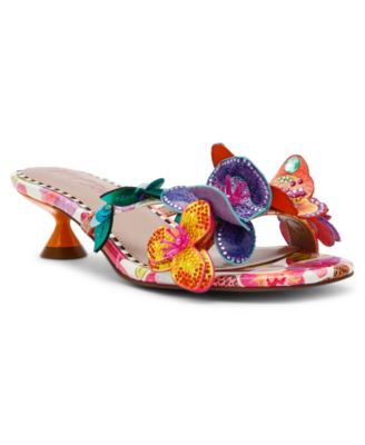 Betsey Johnson - Women's Beatriz Butterfly Kitten Heel Dress Sandals