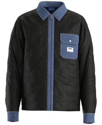 Hugo Boss - Men's Collared Overshirt Jacket