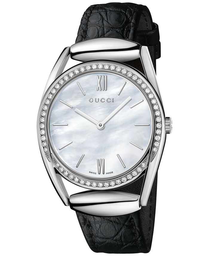 Gucci horsebit diamond watch sales
