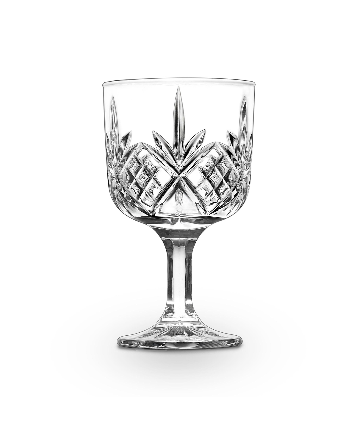 Godinger Dublin Crystal Gin Balloon Glass, Set Of 8 In Transparent