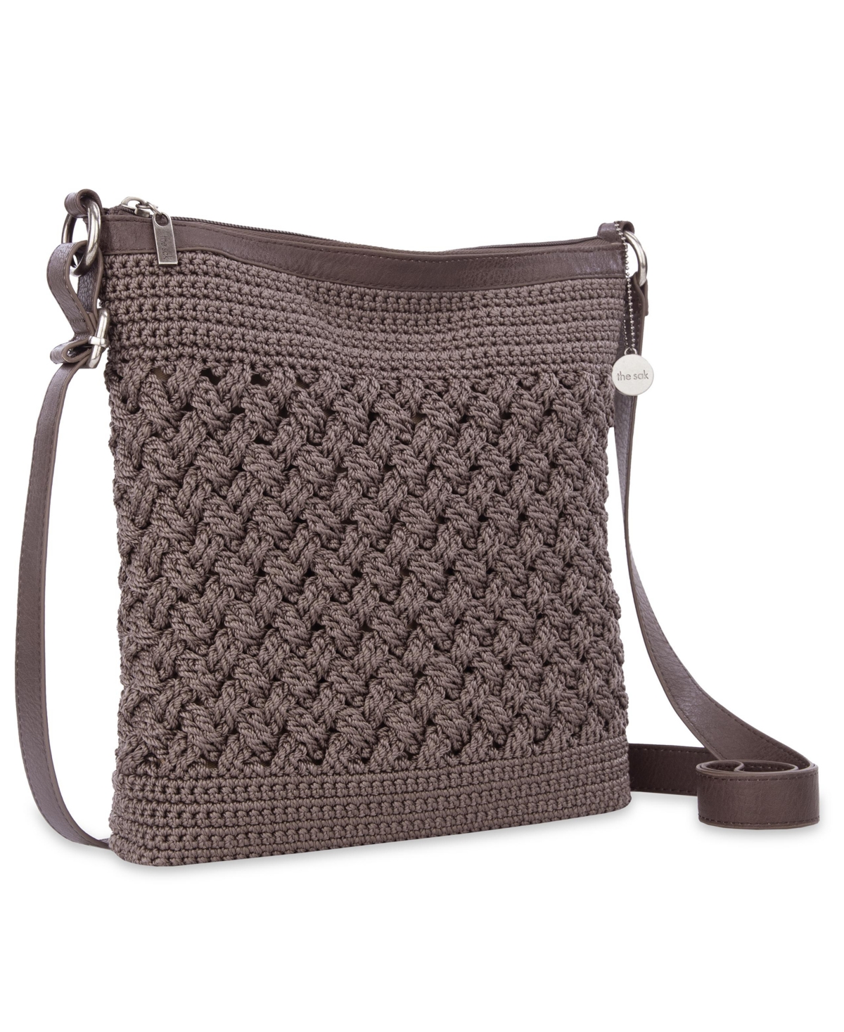 The Sak Women's Lucia Crochet Medium Crossbody Bag