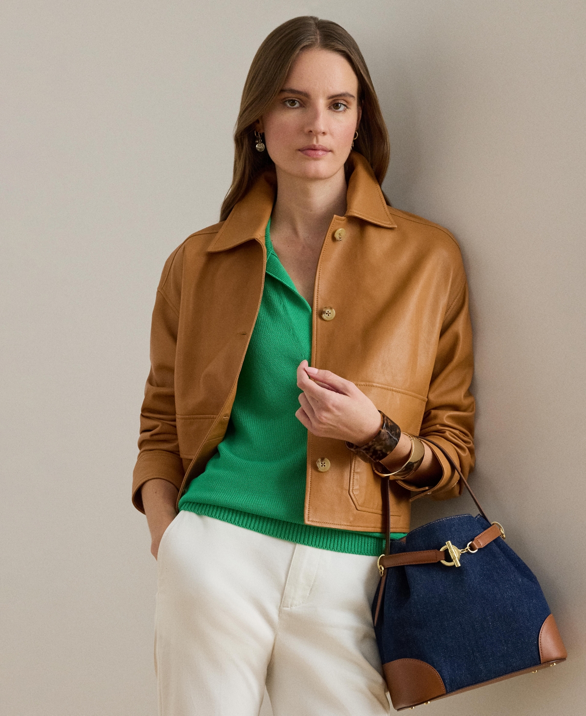 Ralph Lauren Small Blaike Bucket Bag