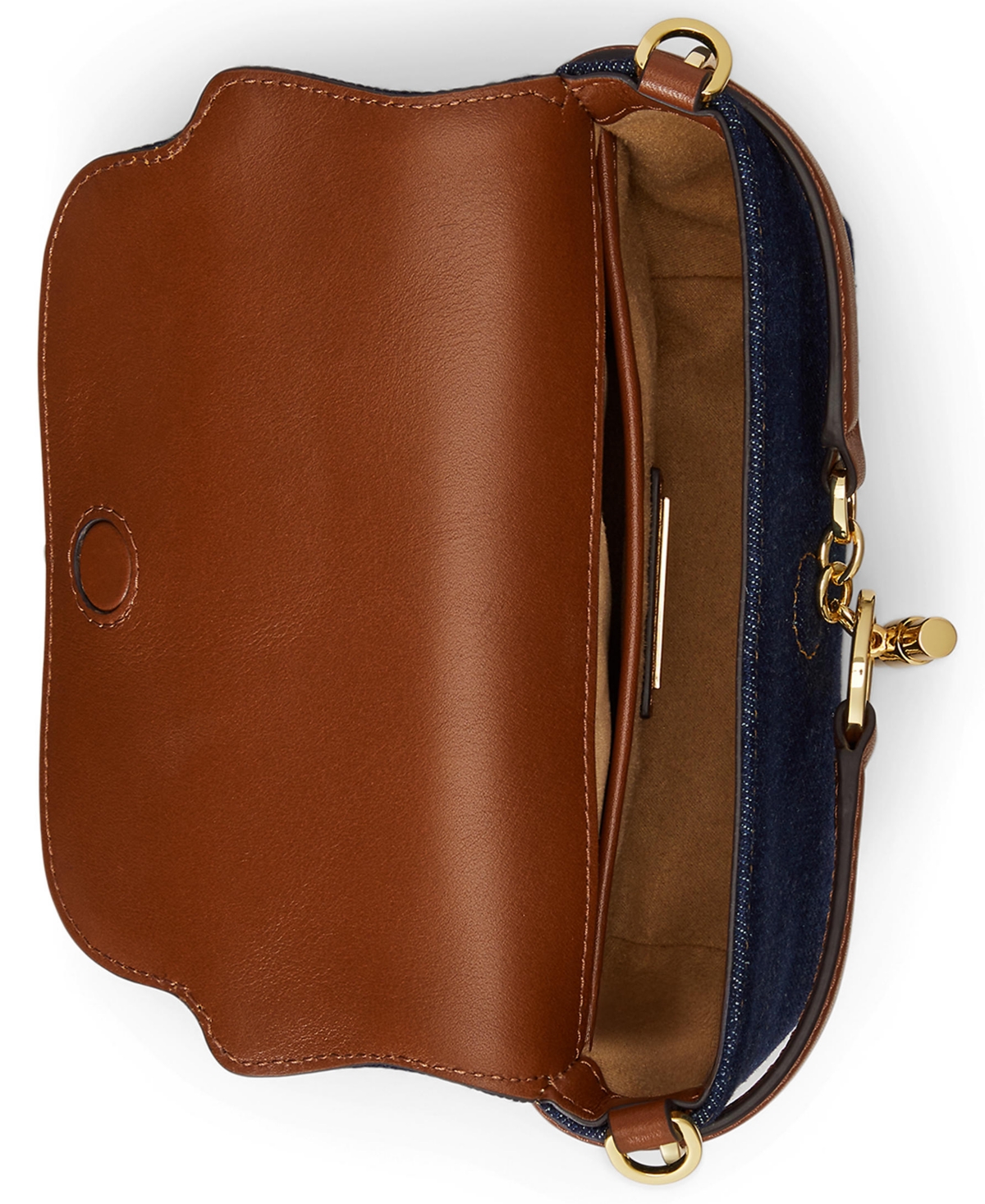 Ralph Lauren Small Blaike Crossbody Bag In Blue