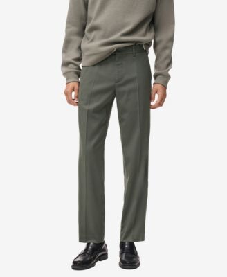 Men's Regular-Fit Pleated Pants